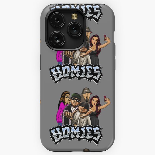 All My Homies iPhone Case (Clear×White) | allmy