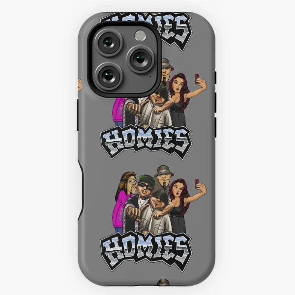 All My Homies iPhone Case (Clear×White) | allmy