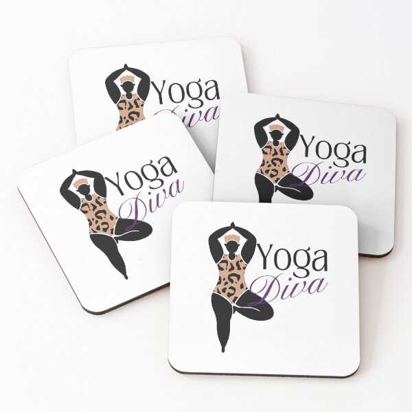 Item preview, Yoga Diva Curvy Woman support design for Woman of Beauty, Curves and Volume designed and sold by tranquilbeach.