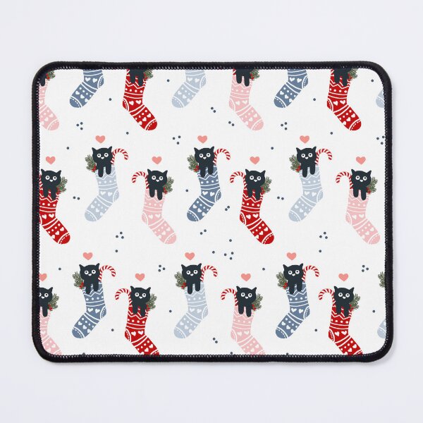 Item preview, Christmas Cats in Stockings designed and sold by KathrinLegg.