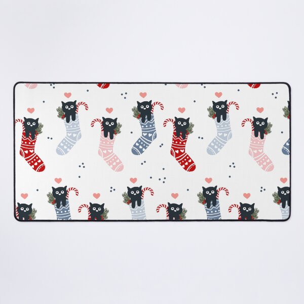 Item preview, Christmas Cats in Stockings designed and sold by KathrinLegg.