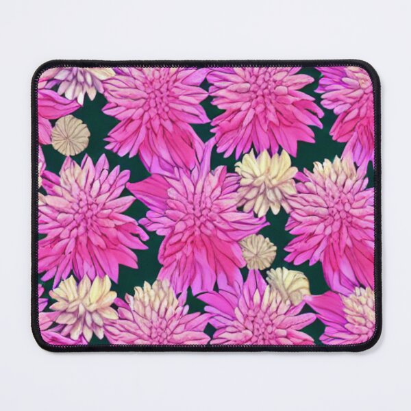 Item preview, Pink and Cream Flower Patterns designed and sold by ArteEterno.