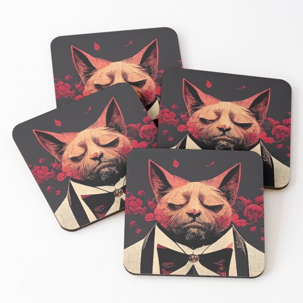 Item preview, The Catfather has a white at least. designed and sold by BraveFellow.