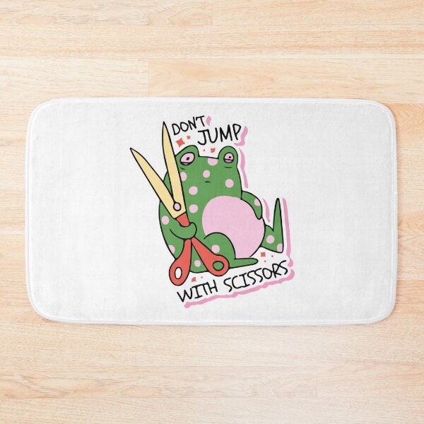 Item preview, Don't jump with scissors designed and sold by Vellum & Scale.