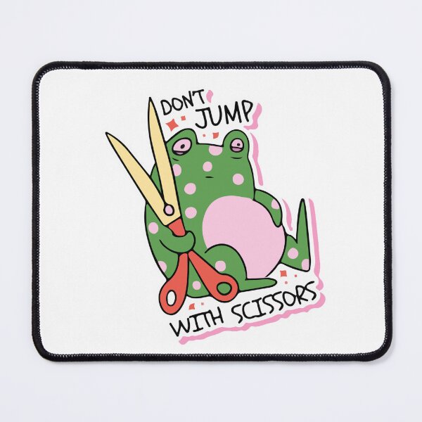 Item preview, Don't jump with scissors designed and sold by Vellum & Scale.