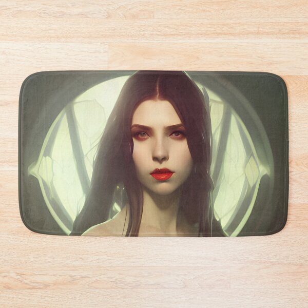 Item preview, Sexy Beautiful Brunette Vampire Dark Beautiful Artwork designed and sold by Eliteijr.