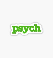 Psych Logo Sticker