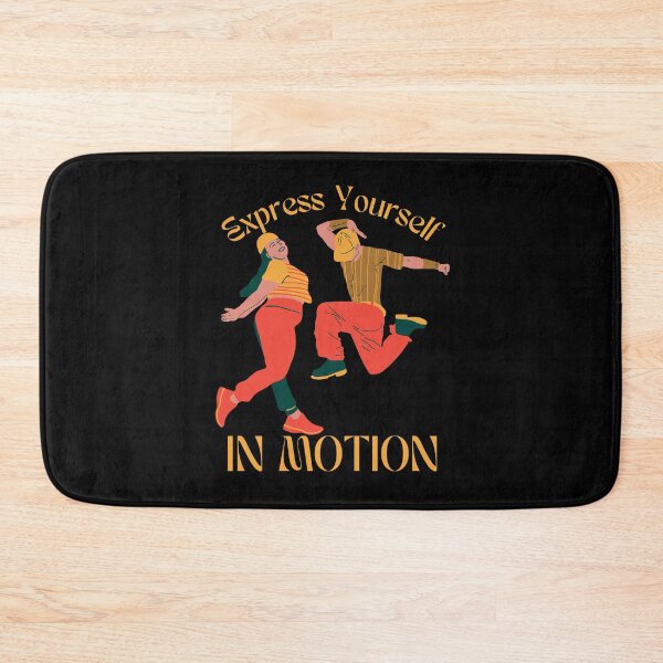 Item preview, Express Yourself in Motion Dance Couple in Red and Yellow designed and sold by tranquilbeach.
