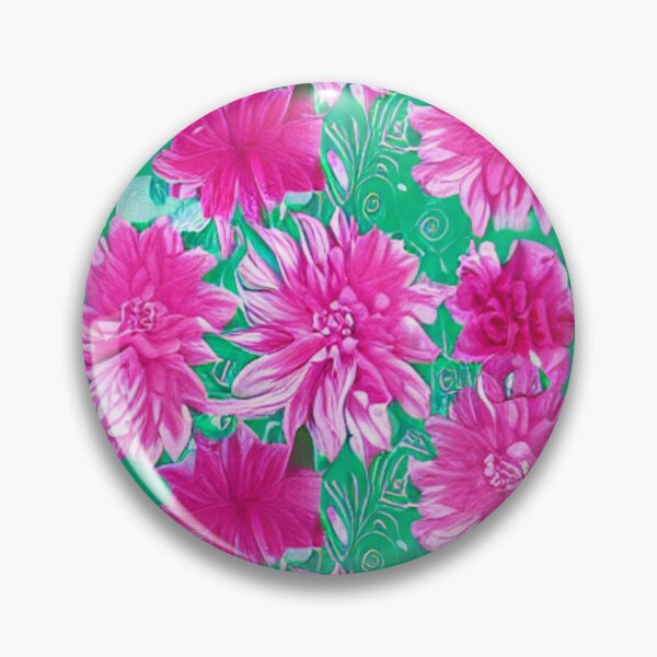 Item preview, Pink flower patterns designed and sold by ArteEterno.