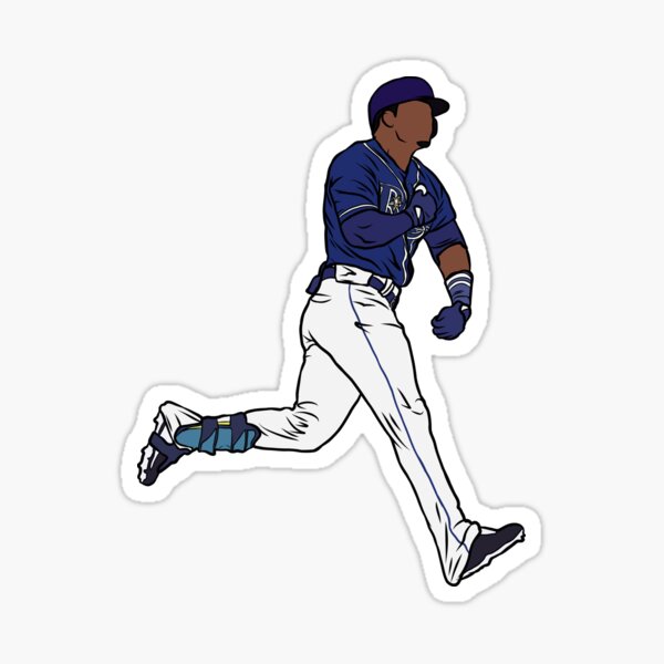 Tampa Bay Rays Wander Franco Die Cut Sticker 