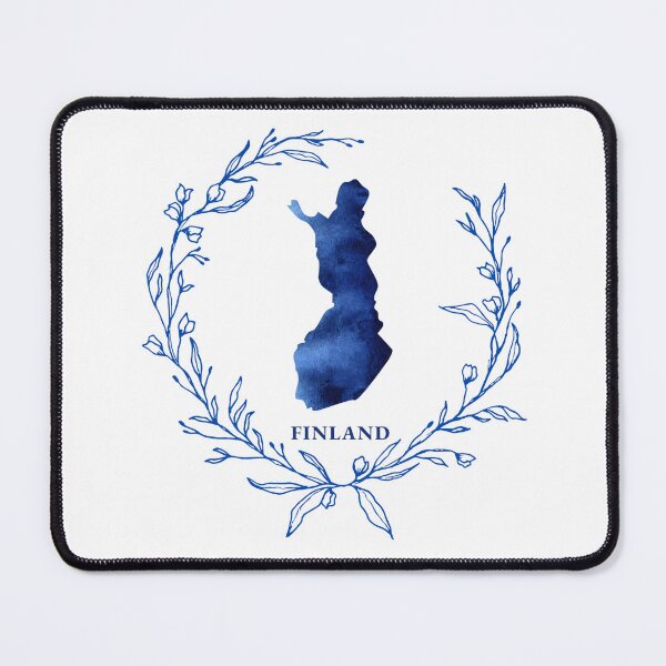 Item preview, Finland Watercolor Map designed and sold by JCL Design Studio.