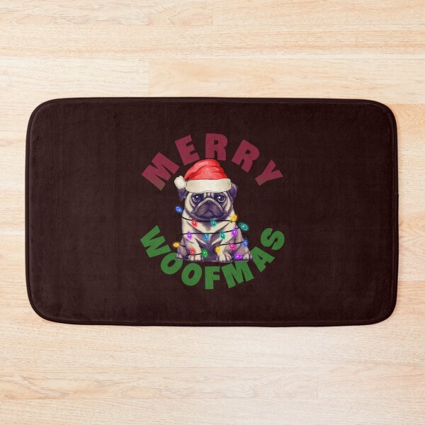 Item preview, Pug Merry Woofmas designed and sold by SimplyCosmic11.