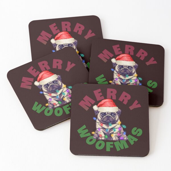 Item preview, Pug Merry Woofmas designed and sold by SimplyCosmic11.