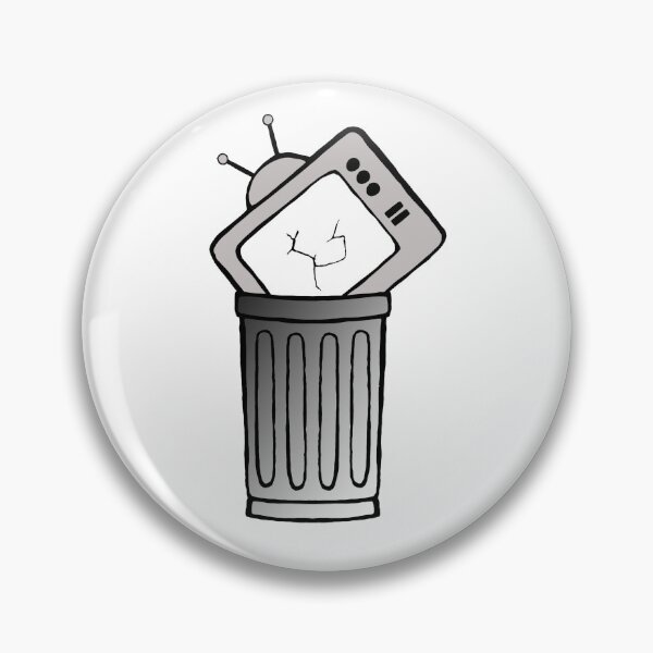 Item preview, Trash TV. designed and sold by ModernCultureNW.