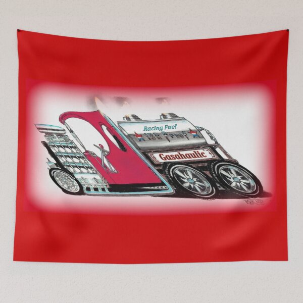 Item preview, Hot Rod Art  //  Wild Custom  //  The Gasahaulic! designed and sold by Imagin8er.