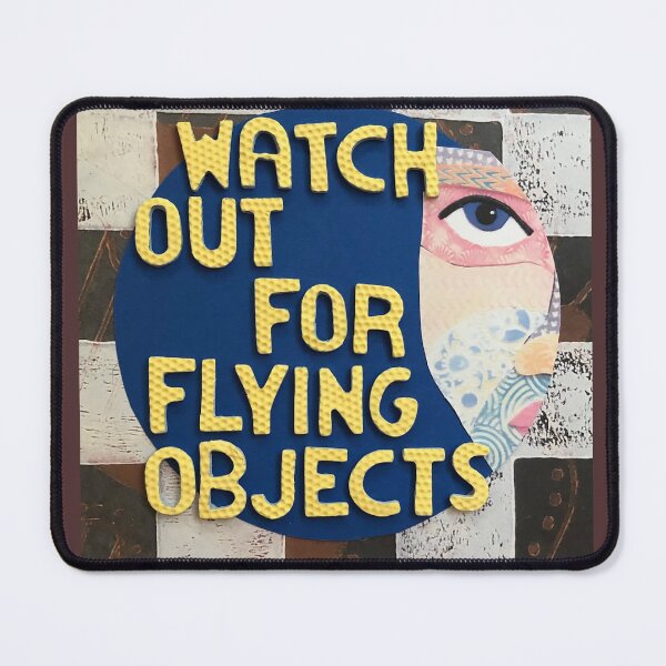 Item preview, Watch Out For Flying Objects designed and sold by prunellaparsnip.