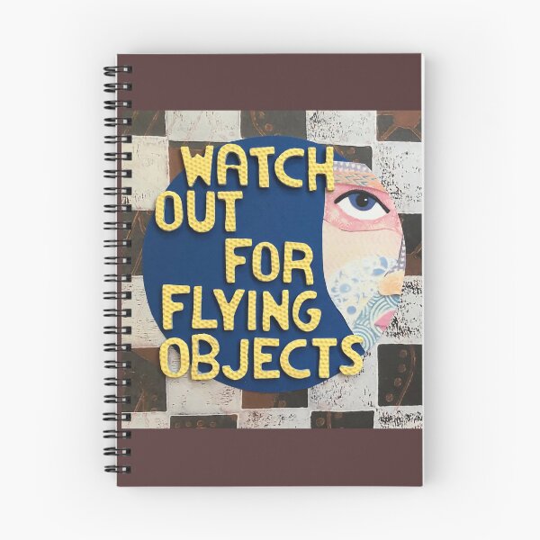 Item preview, Watch Out For Flying Objects designed and sold by prunellaparsnip.