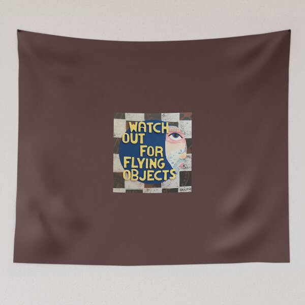 Item preview, Watch Out For Flying Objects designed and sold by prunellaparsnip.
