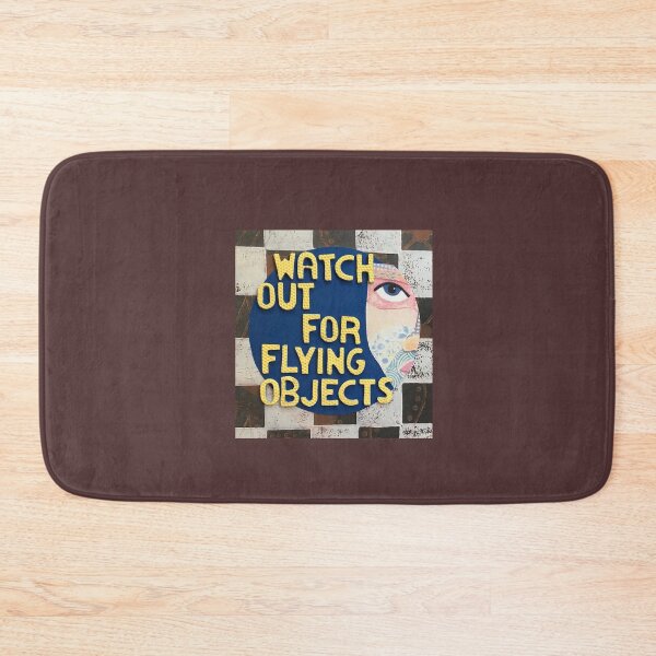 Item preview, Watch Out For Flying Objects designed and sold by prunellaparsnip.