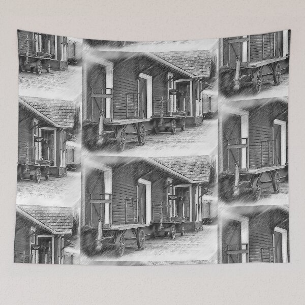 Item preview, Train Station Platform designed and sold by KirtTisdale.