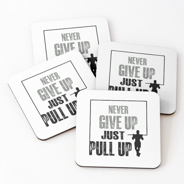 Item preview, Never give up just pull up designed and sold by Dinablal.