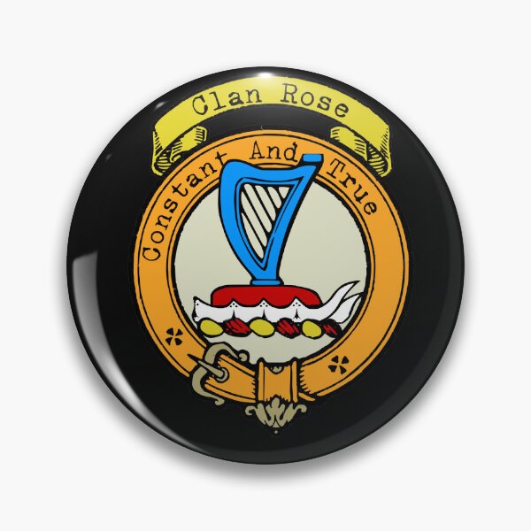 Item preview, Clan Rose Scottish Clan Surname crest designed and sold by BagTown Clans.