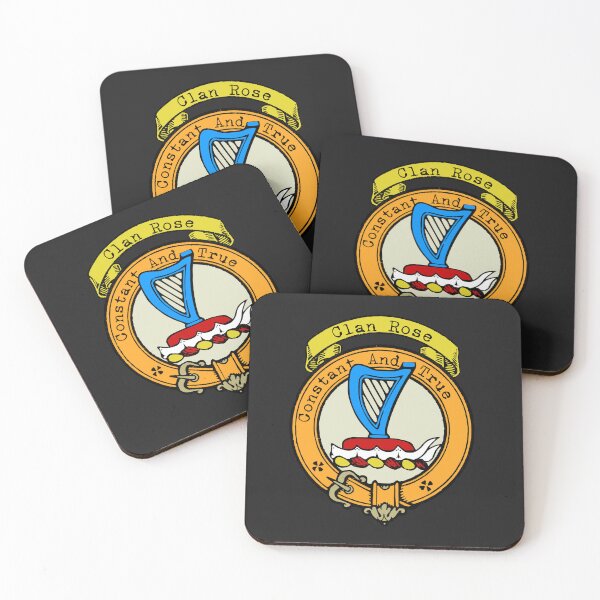 Item preview, Clan Rose Scottish Clan Surname crest designed and sold by BagTown Clans.
