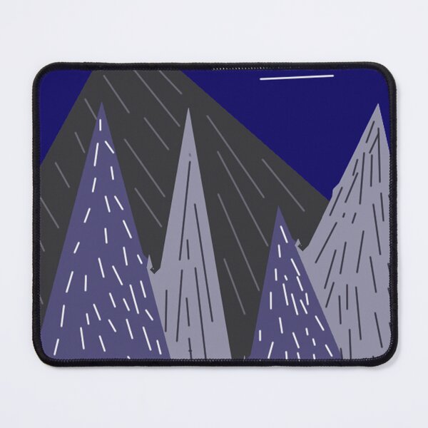Item preview, Landscape Mountain View digital art in purple designed and sold by tenkenryujin.