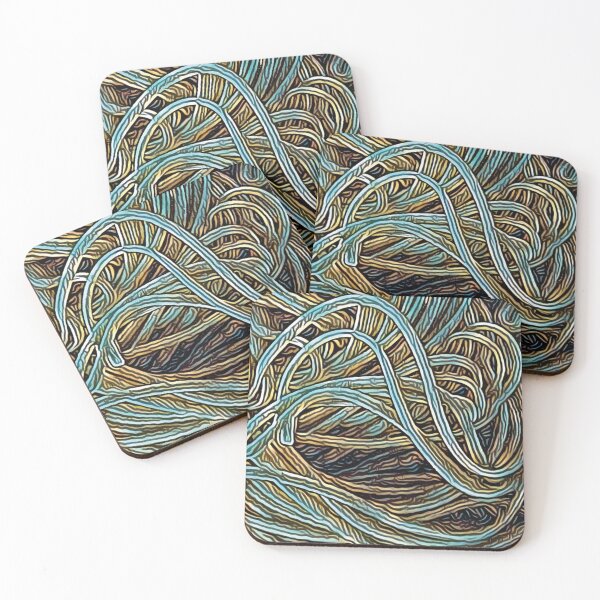 Item preview, Blissfully Squiggly Noodle Fun designed and sold by drumweaver.