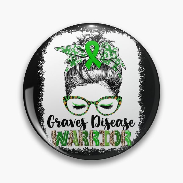Artikelvorschau, Messy Bun Leopard Graves Disease Krieger entworfen und verkauft von rechardtee.