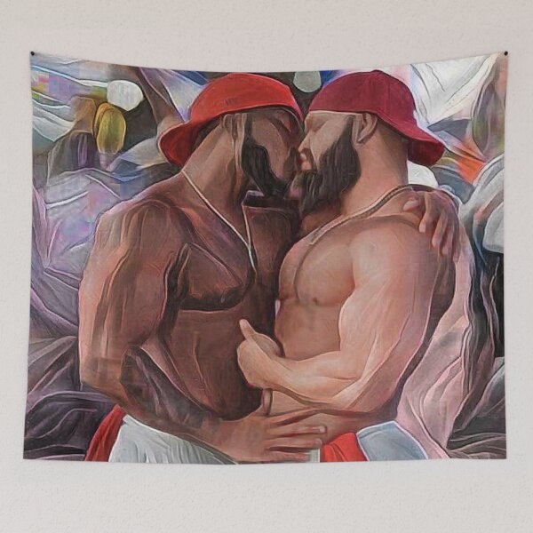 Item preview, Kiss Me Like Everyone Is Watching designed and sold by AndroscopedMen.