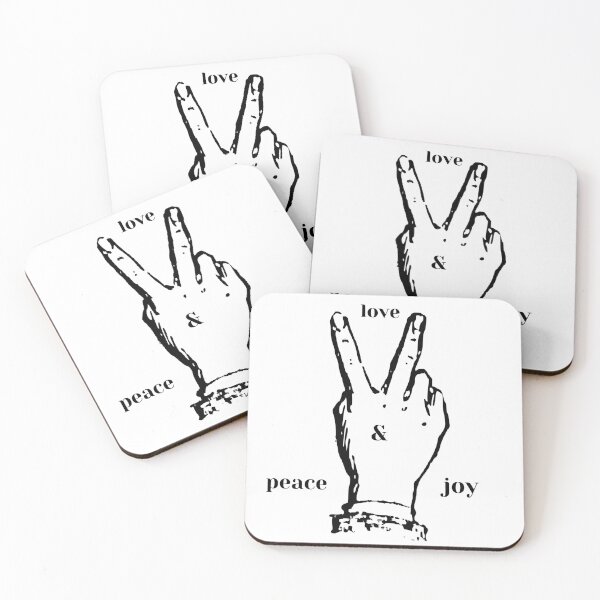 Item preview, Love Peace and Joy designed and sold by Do-It-Over.