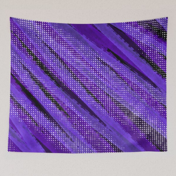 Item preview, Purple Paint Strokes Grunge Pop Punk Vibes Neon 80s 90s v2 designed and sold by that5280lady.