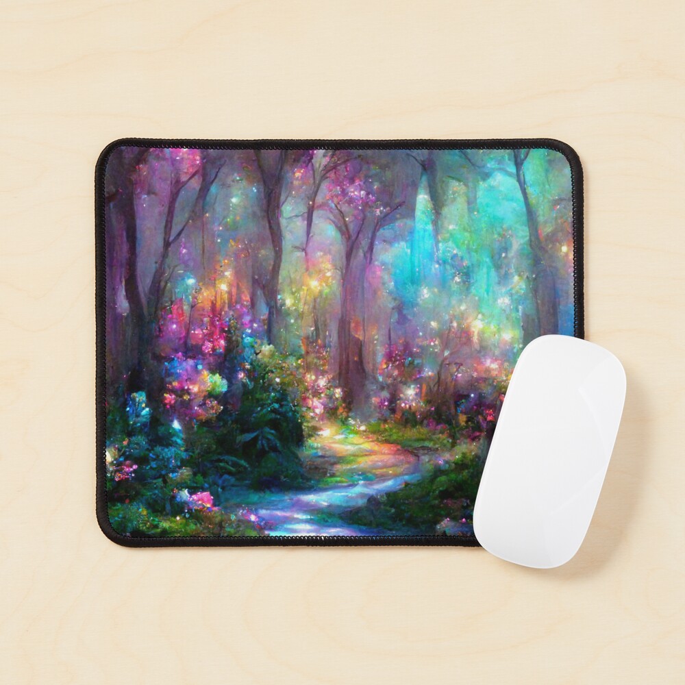 Rainbow Magic Fairy Forest Grove  Enchanted Faerie Woods Poster