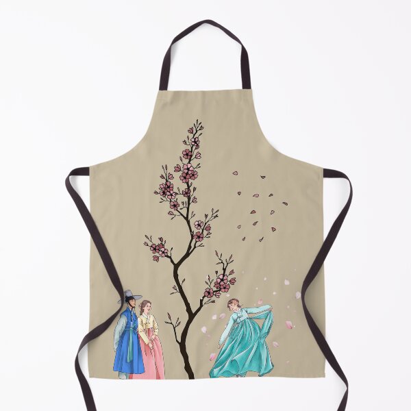 Item preview, Young Woman dancing in traditional Hanbok for her sister designed and sold by PerezStoreArt.