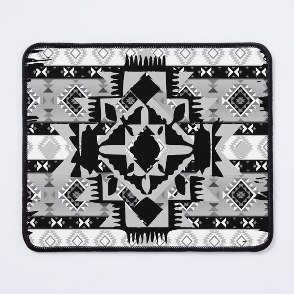 Item preview, Western Tribal Design - Black White And Grey designed and sold by handsoftime2020.