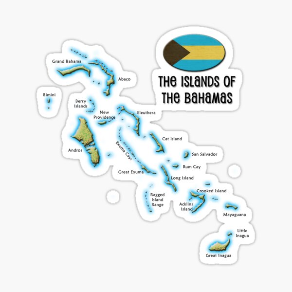 bahamas /home Sticker