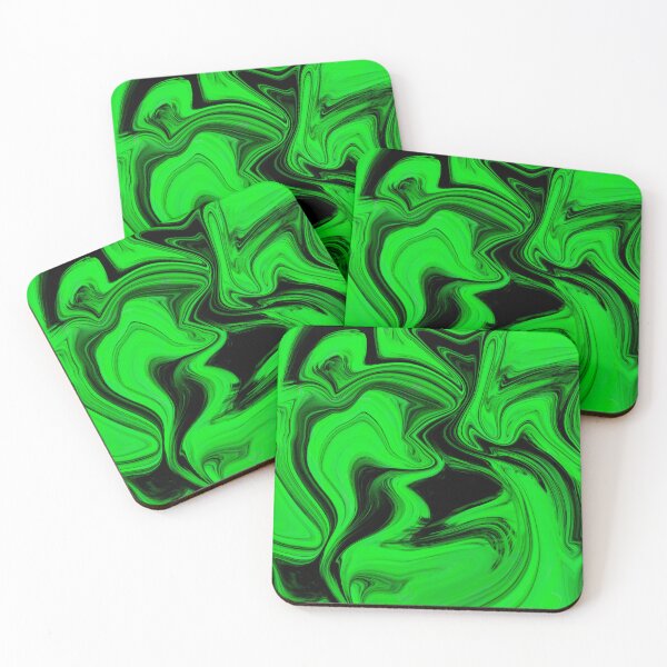 Item preview, green waves  designed and sold by Joelartdesigns.