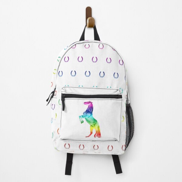 Item preview, Prancing horse - rainbow colorized version 2 designed and sold by SylvieG18.