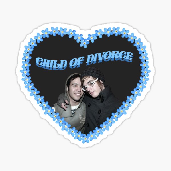 Petekey Child of Divorce Sticker