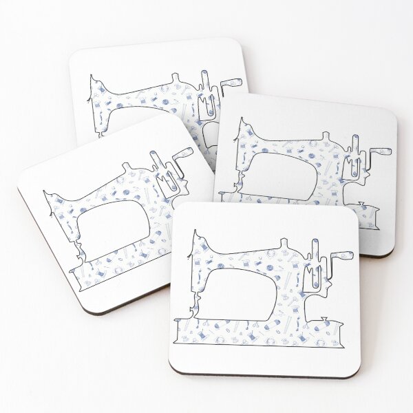 Item preview, Knick Knacks of Sewing- Blue designed and sold by SapphireCompass.