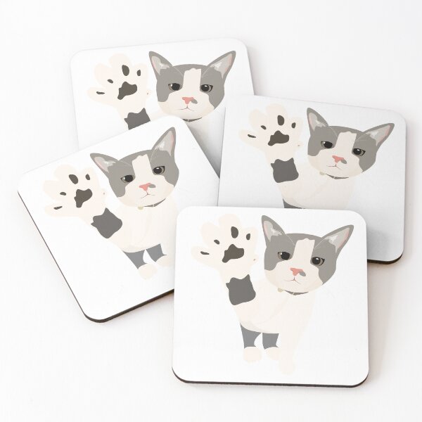 Item preview, High five kitty designed and sold by cupofco.