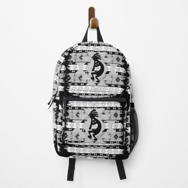 Item preview, Native American Kokopelli Design - Black White And Grey designed and sold by handsoftime2020.