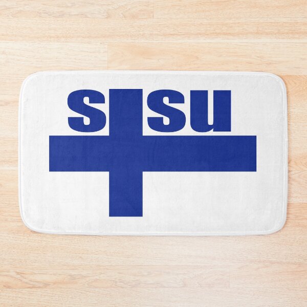 Item preview, Finland Flag Blue Heart Finnish Gifts designed and sold by JCL Design Studio.