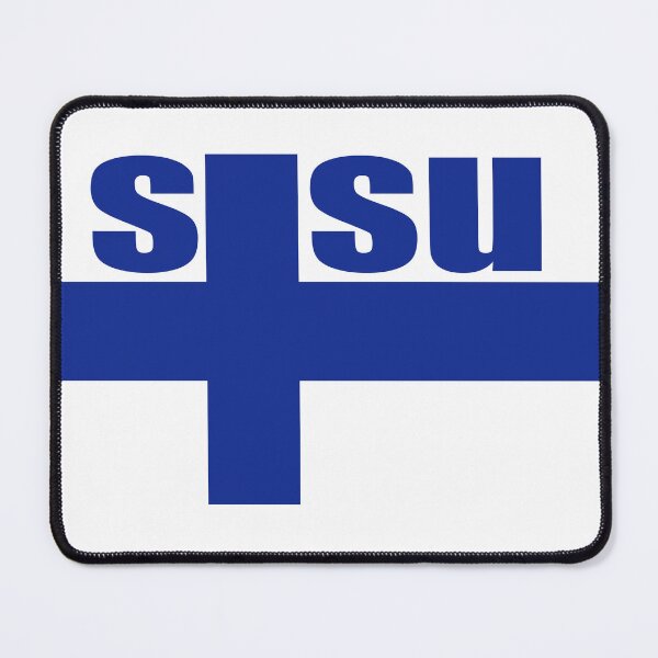 Item preview, Finland Flag Blue Heart Finnish Gifts designed and sold by JCL Design Studio.