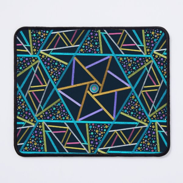Item preview, Abstract Metallic Geometric designed and sold by Jane Izzy Designs.