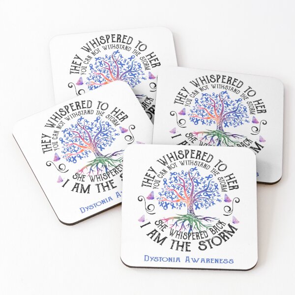 Item preview, Dystonia Awareness - Dystonia Warrior I Am The Storm designed and sold by RunningShop.