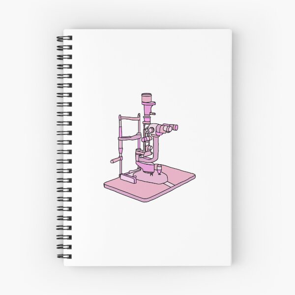 Item preview, Eye Exam Slit Lamp in Pink designed and sold by TheEyeFanatic.