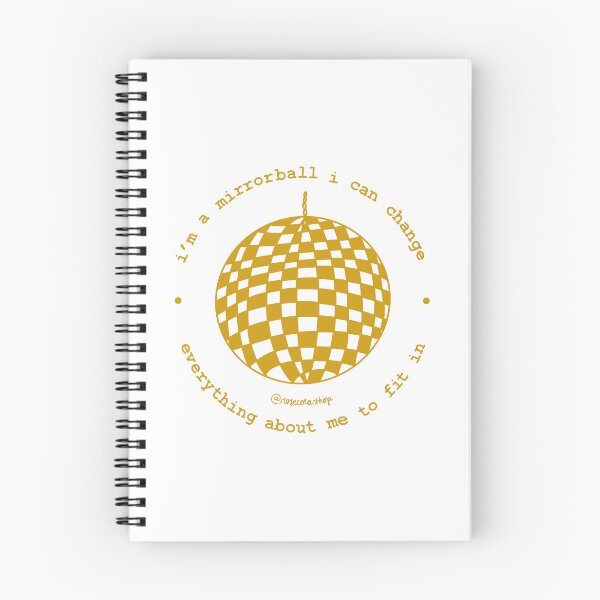 Artikelvorschau, Mirrorball Folklore Taylor Swift Lyrik entworfen und verkauft von rosecolashop.