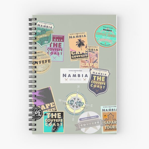 Item preview, Souvenir Travel Stickers - Nambian camp colour designed and sold by Dpe1974.